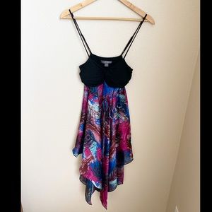 Colorful flowy dress size medium